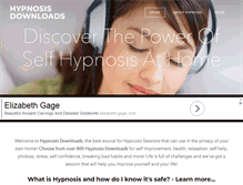 Tablet Screenshot of hypnosisdownloads.org